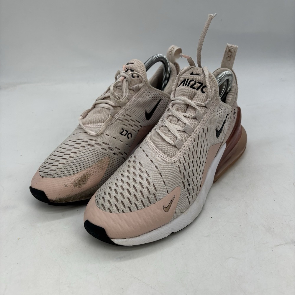 Nike Air Max 270 Pink Blush Shoes Womens 8.5 Running Sneakers AH6789-604